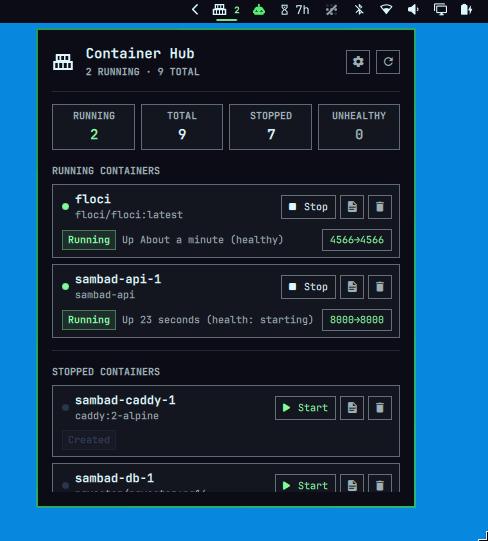 Container Hub